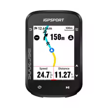 Ciclocomputador inalámbrico iGPSPORT con GPS y pantalla a color