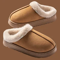 Women's Winter Slippers Non-Slip Indoor House Shoes, Plush Fleece Lined Warm Cotton Slippers with Soft Sole for Home Comfort 5