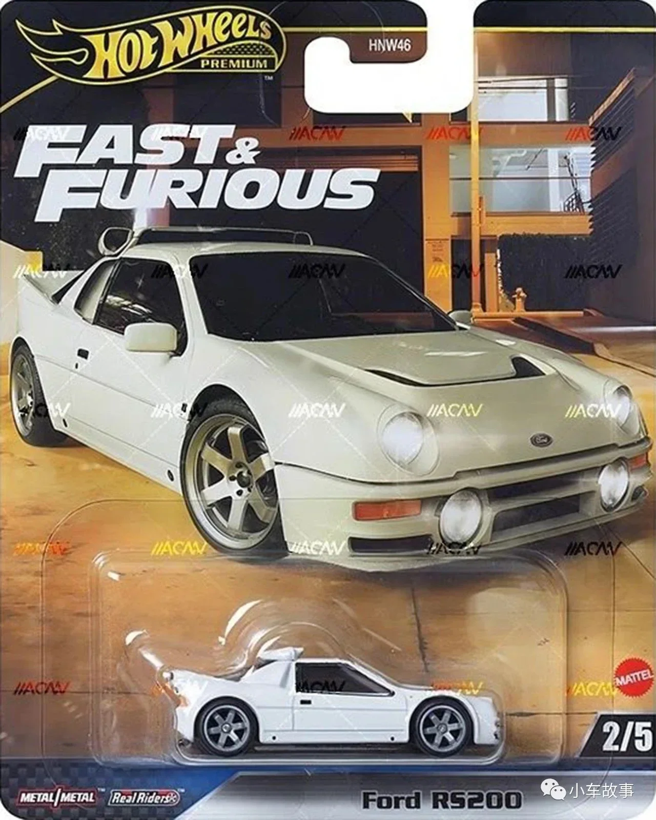 Genuine Hot Wheels Premium Car Fast & Furious Toy for Boy 1/64 Diecast Ford RS200 Nissan Skyline GTR Honda Ford Toyota AE86 Gift