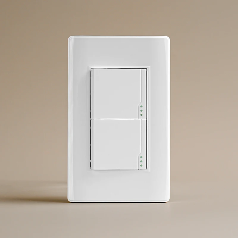 

South American series PC panel two-position switch Wall switch two-position single control double control 10A