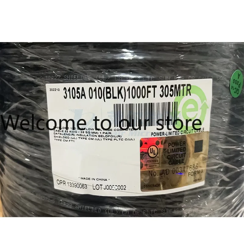 Belden3105A cable RS-485 bus CAN Open protocol cable
