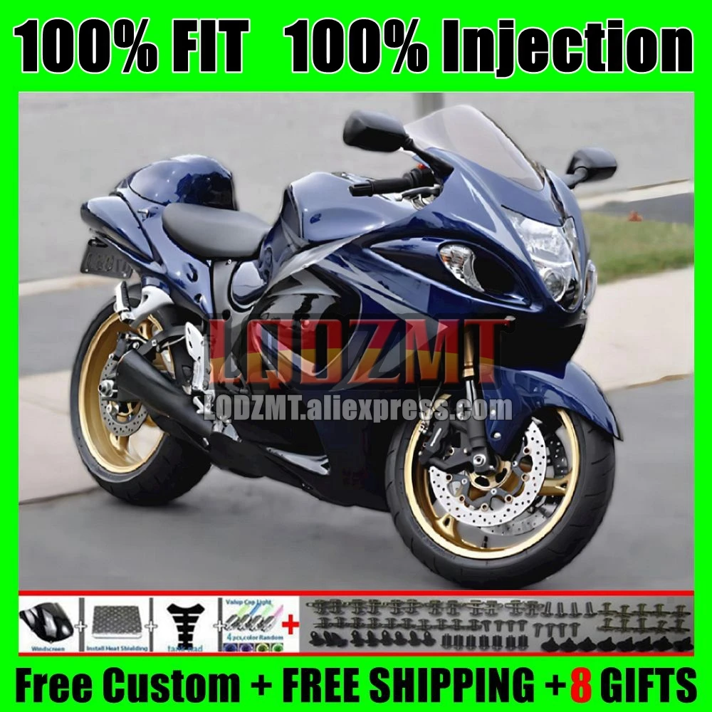 Fairing For SUZUKI Hayabusa GSXR1300 08 09 10 Factory blue 11 12 13 14 28No.52 GSXR 1300 GSXR-1300 2015 2016 2017 2018 2019 2020