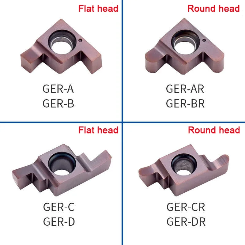 GER100/150/200/300/400-A/B/C/D With SIGER Blade Holder Internal Small Aperture Groove Cutting Blade