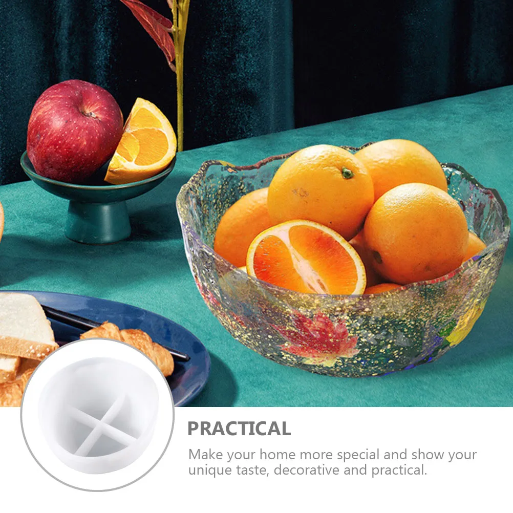 

Diy Storage Bowl Mold Irregular Design Supple Silicone Smooth Surface Easy Demould Home Craft Epoxy Bowl Making Tool Organizing