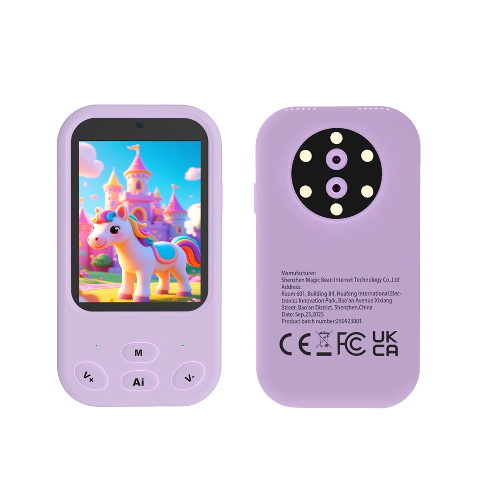 

Kids AI Smartphone Toy, Educational Toy, Electronic Learning Toy, AI Photo Recognition, Massive Online Stories,