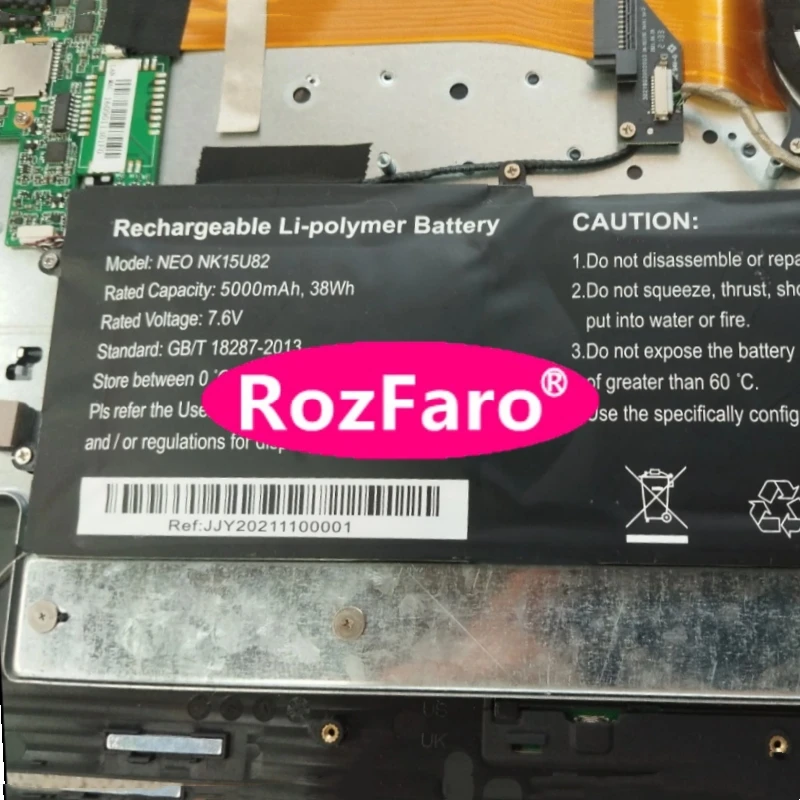 RozFaro NK15U57 NEO 15U82 NK15U82 5080270P 5000mAh بطارية الكمبيوتر المحمول ل EXO الذكية XL4 XL4-W56 XL4-W58 XL4-W59 XL4-F3145 XL4-H3548 #4