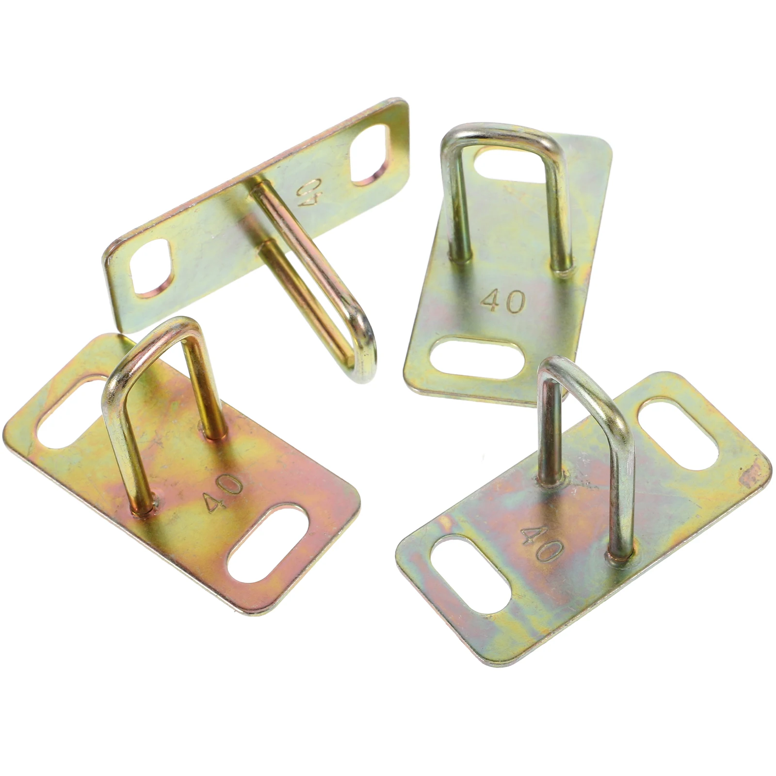 

4pcs Metal Motorcycle Seat Hook Replacement Parts For E-Motorbike Electric Scooter Durable Theft Protection