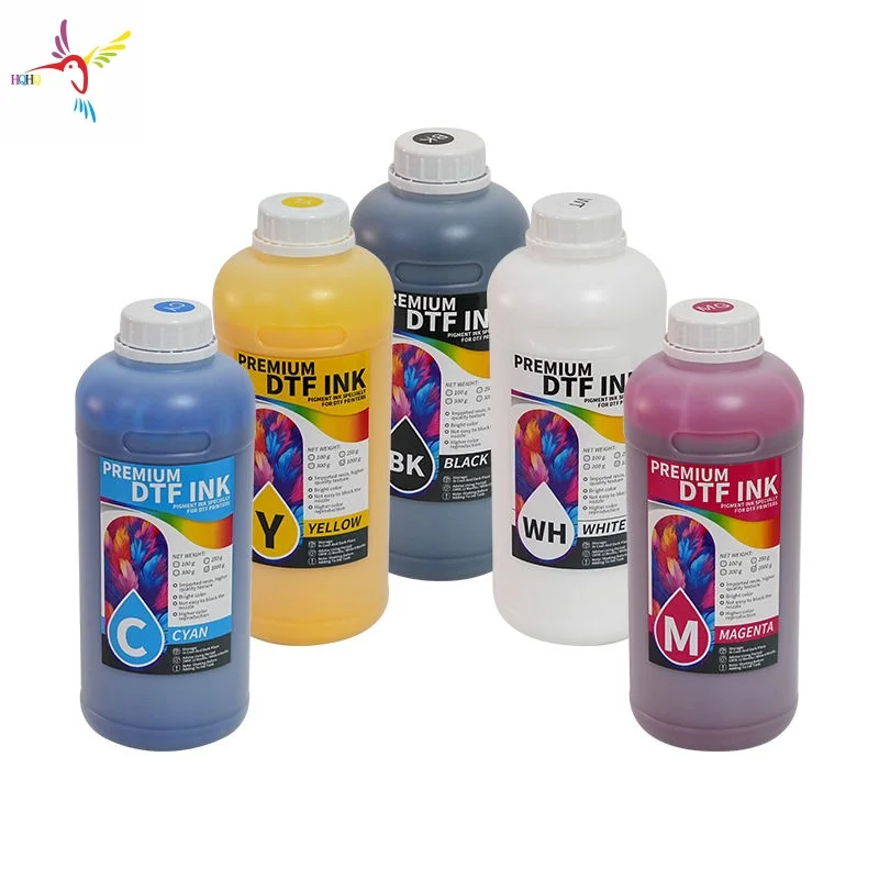 1000ml Pigment DTF Ink Direct to Film Ink for Textile Heat Transfer Printing Machine
