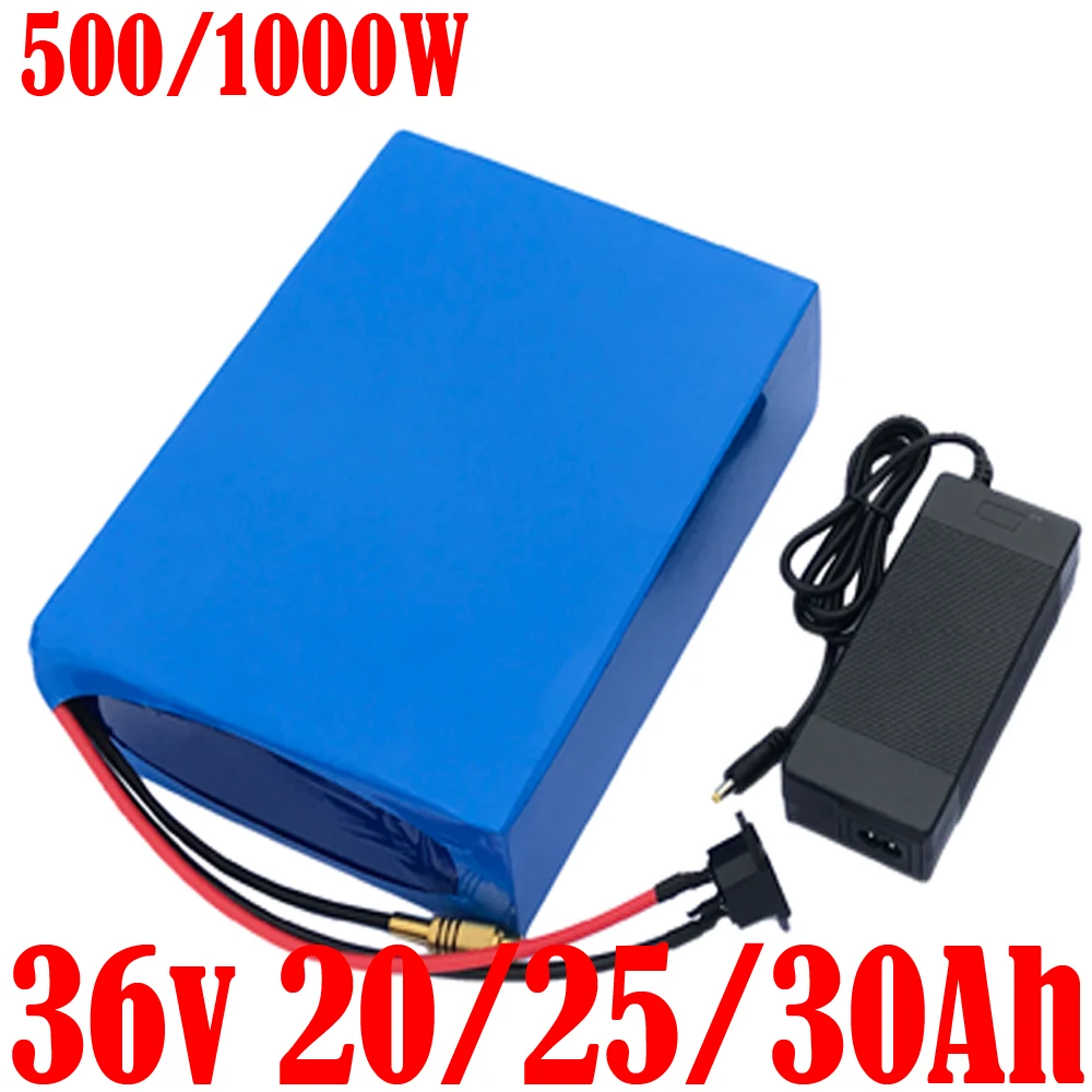 

18650 cells 36v ebike battery pack 36v 20ah 25ah 30ah electric bike bicycle batteries 36v 500w 1000w lithium ion battery