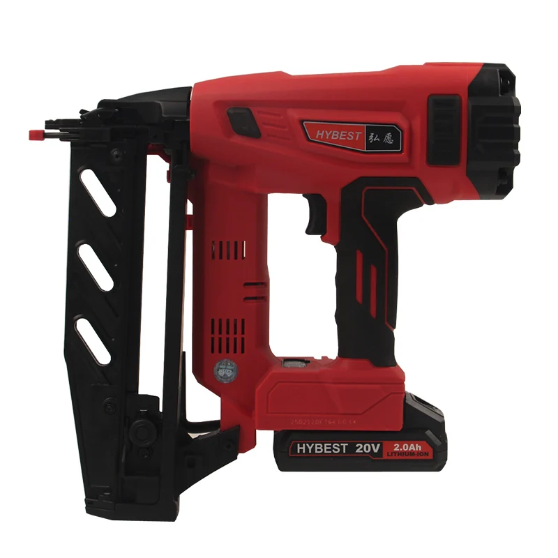 HYBEST T64 cordless nail gun carpentry electric nail and staple gun carpenter electric nail gun