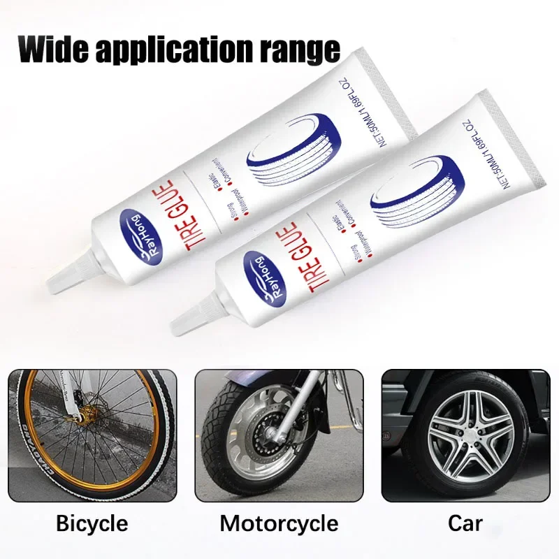 Universal Car Tire Repairing Glue Motorcycle Bicycle Tyre Inner Tube Puncture Repair Tools Bike Trye Tire Patching Repair Glues