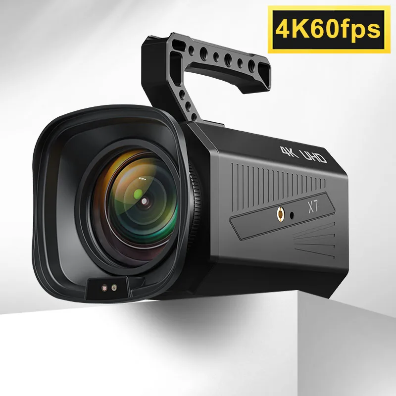 

ZXY 4K60fps UHD Live Streaming Camera with Large 4/3-inch CMOS Sensor & F1.5 Aperture for Professional Video Streaming
