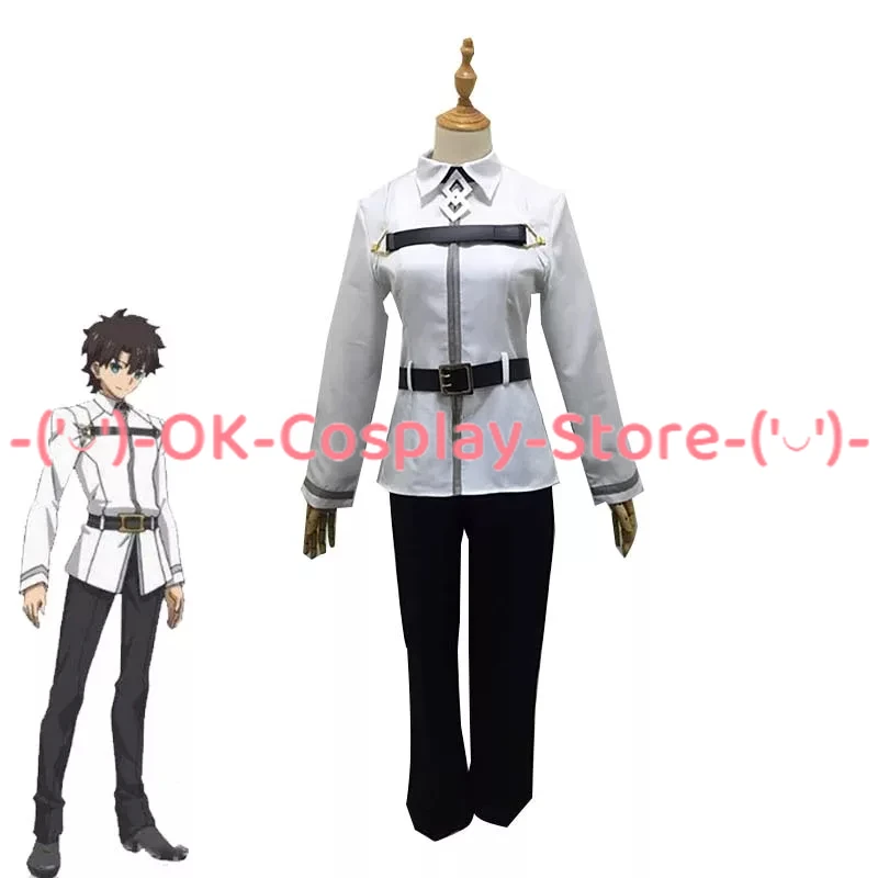 Anime Fate Grand Order Fujimaru Ritsuka Cosplay Costumes Unisex Outfits Halloween Carnival Uniforms Custom Made Top Pants