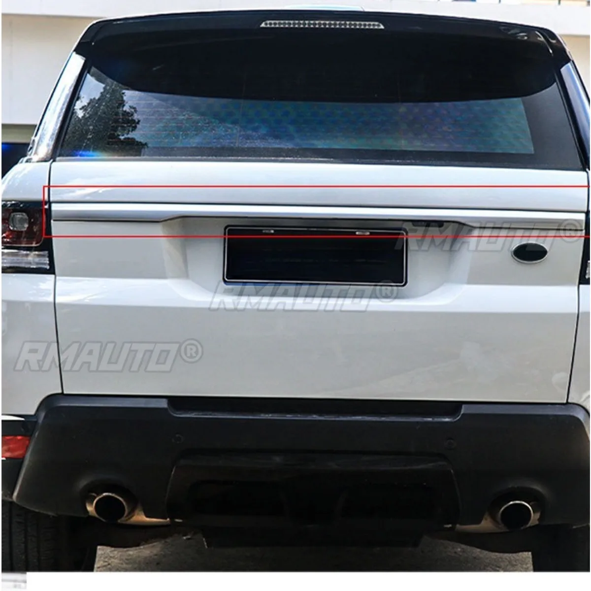 سيارة الخلفي سبويلر الجناح الجذع المفسد الجذع الجناح سقف المفسد طقم الجسم لرينج روفر التنفيذي الرياضة 2014-2022 اكسسوارات السيارات