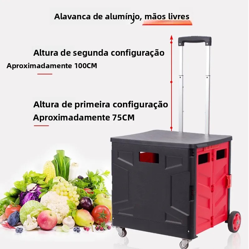 chariot-de-courses-pliable-en-plastique-de-taille-moyenne-pour-l'achat-de-legumes-en-exterieur-avec-cadre-robuste-en-acier-inoxydable-et-tissu-oxford