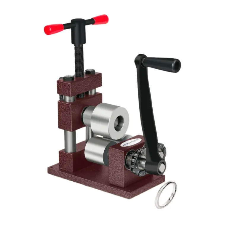 

CX-75 Gold and silver ring bracelet rolling machine Press bending machine welding flattening rolling round gold jewelry tool