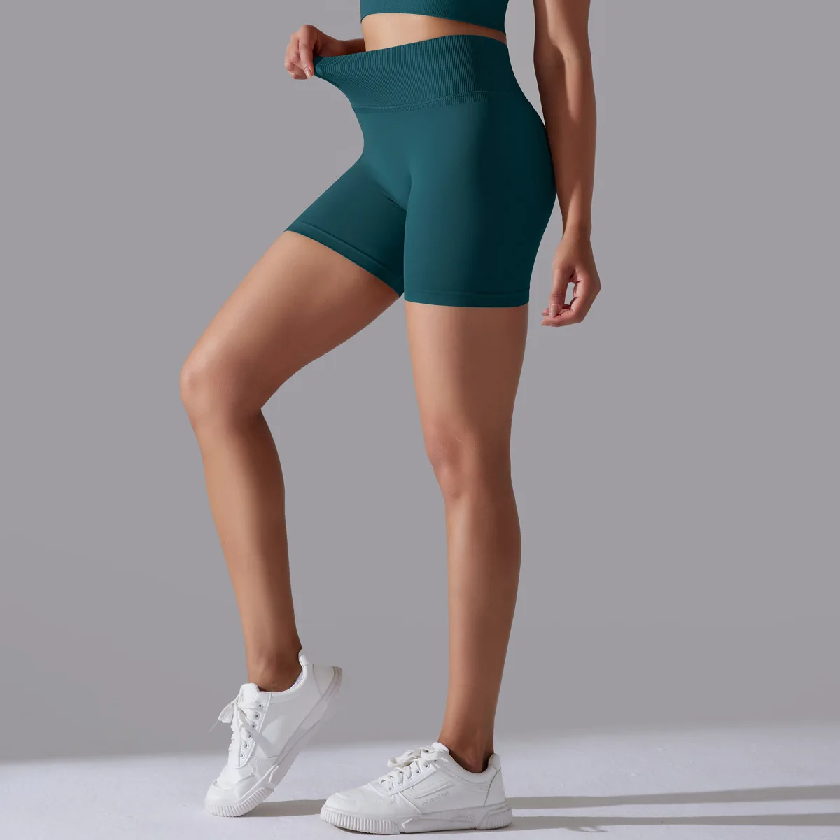 New Seamless Shorts for Women Yoga Shorts Push Up Booty Workout Gym Shorts Fitness High Waist Sports Short Women Clothing