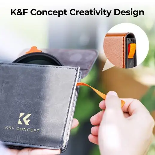 K&F Concept ND2-400 Nano X No X Lens Filter Variable Adjustable Neutral Density 49mm 52mm 58mm 62mm 67mm 77mm 82mm ND Filter