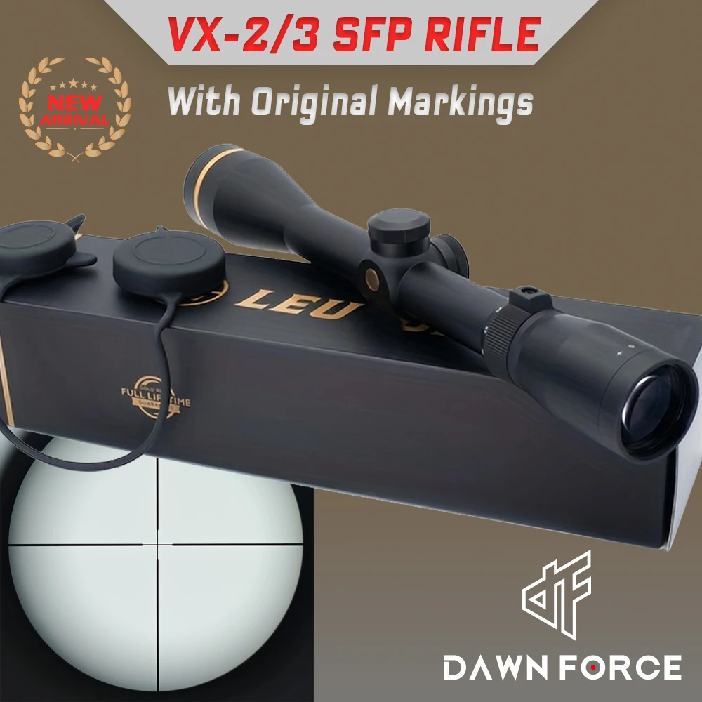 

Tactical VX-2 3-9x40 SFP Rifle Scope VX-3 Duplex 4.5-14X40 Riflescope VX-3 4.5-14X50 Wide FOV Design for Hunting