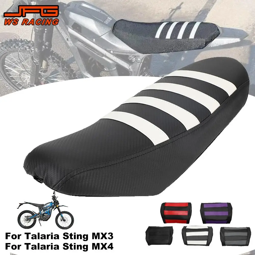 Seat Cover Motorcycles Rain Gripper Soft Saddle Dust Cover Sun Sown Protector Waterproof for Talaria Sting MX3 MX4 Electric Bike