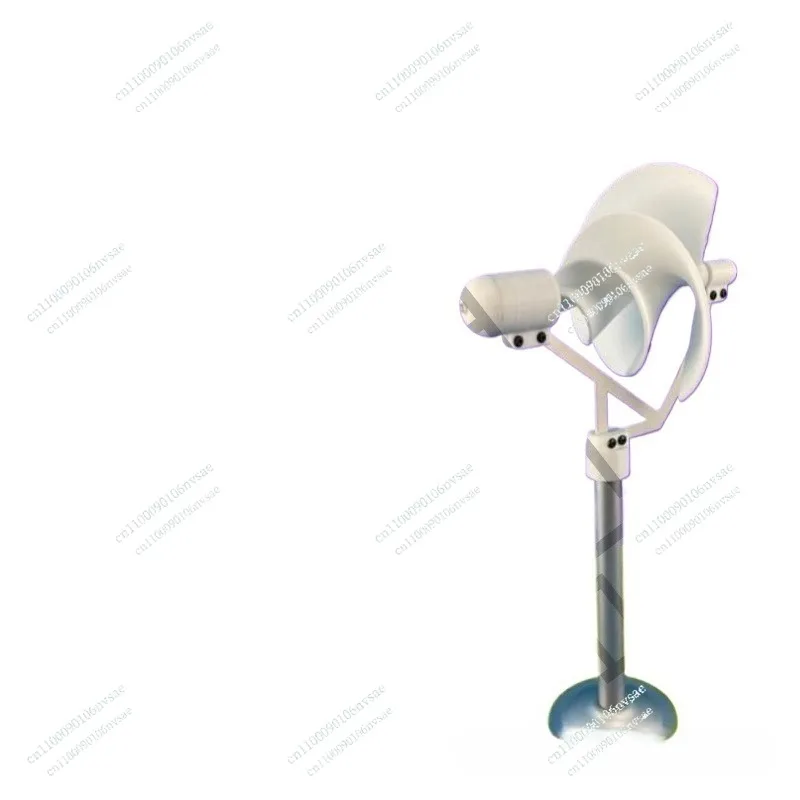 Miniature spiral wind turbine, model breeze start, scientific experiment power lamp