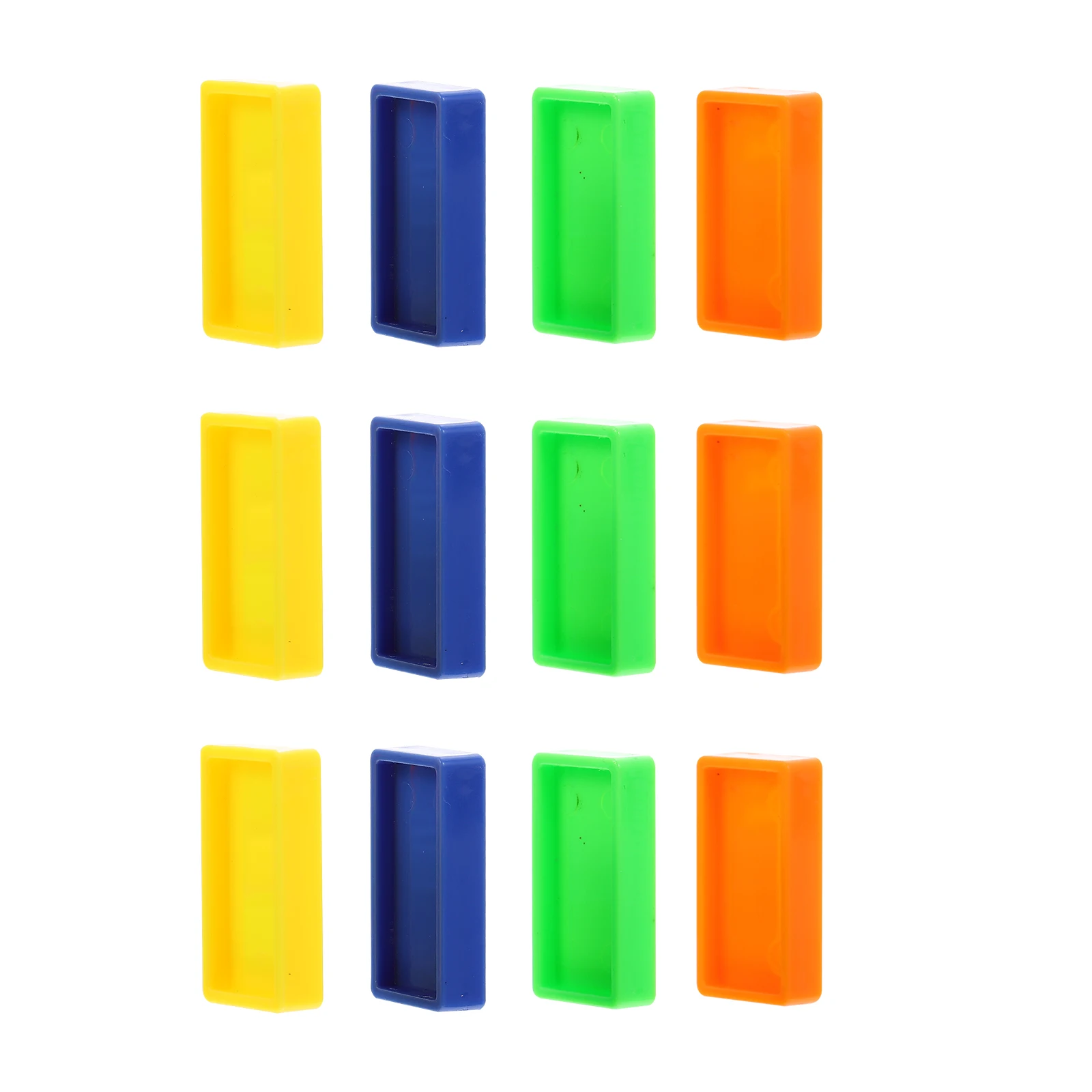 5-zakken Kleurrijke Plastic Domino Kids Early Education Speelbal Creatieve bouwstenen Spel voor kinderen Racing Train