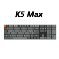 K5Max Mechanical Keyboard Wireless Bluetooth Three Mode Low Shaft Win System 108 Keys Pc Business Office Gaming Accessories