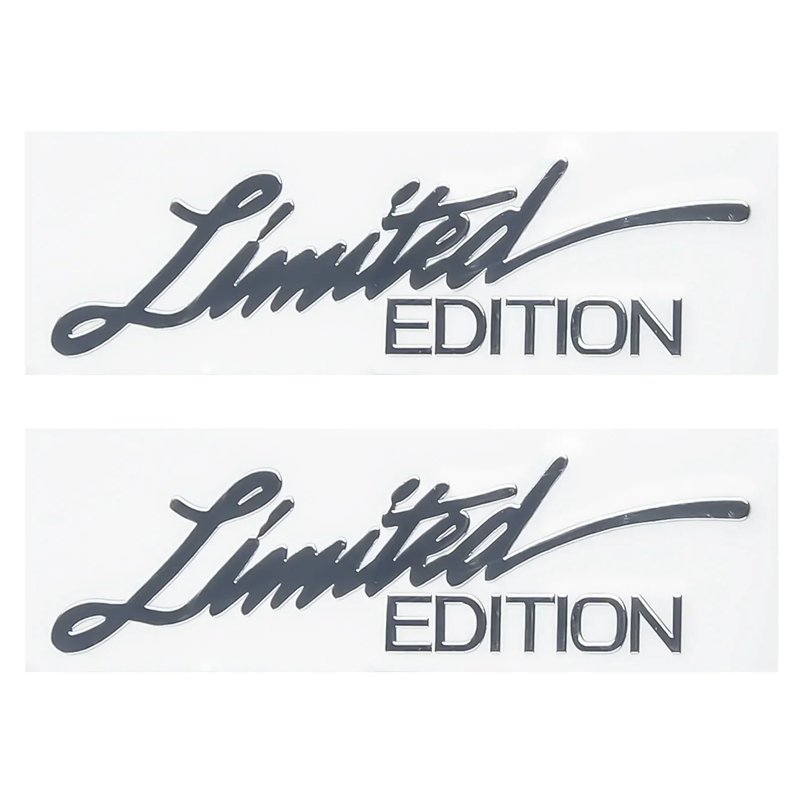 

Creative Cars Stickers English Sticker LIMITED EDITION Fashion Auto Body Glasses Decoration Reflective Laser Decal 16*4cm