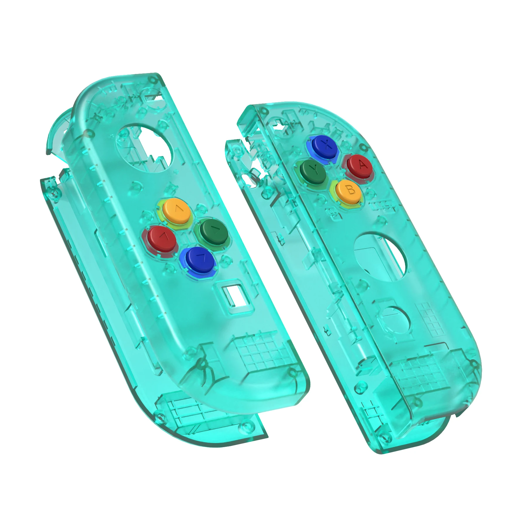

eXtremeRate Joycon Handheld Controller Housing with Full Set Buttons for Nintendo Switch JoyCon & OLED JoyCon - Emerald Green