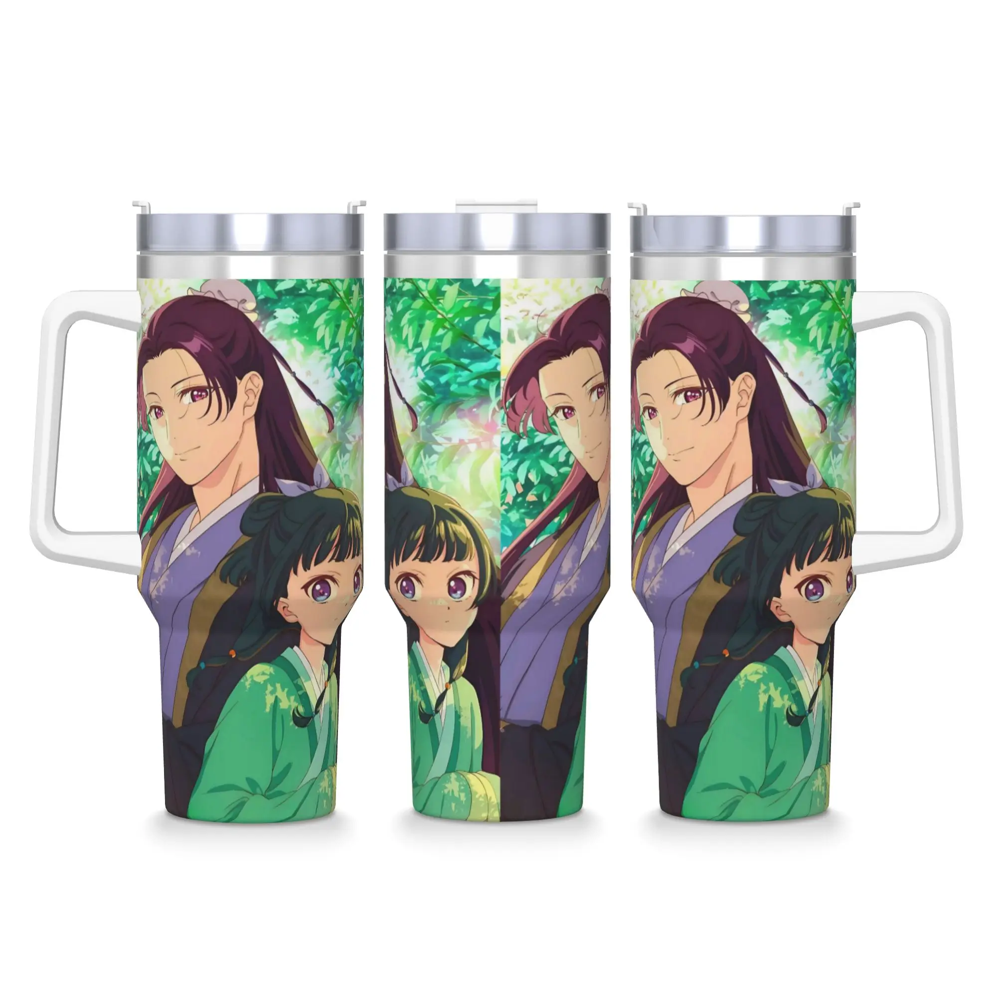 

The A-Apothecary D-Diaries Stainless Steel Tumbler Travel Mugs Cup 40oz Thermal Mug Portable Cold Drink Milk Tea Water Bottle