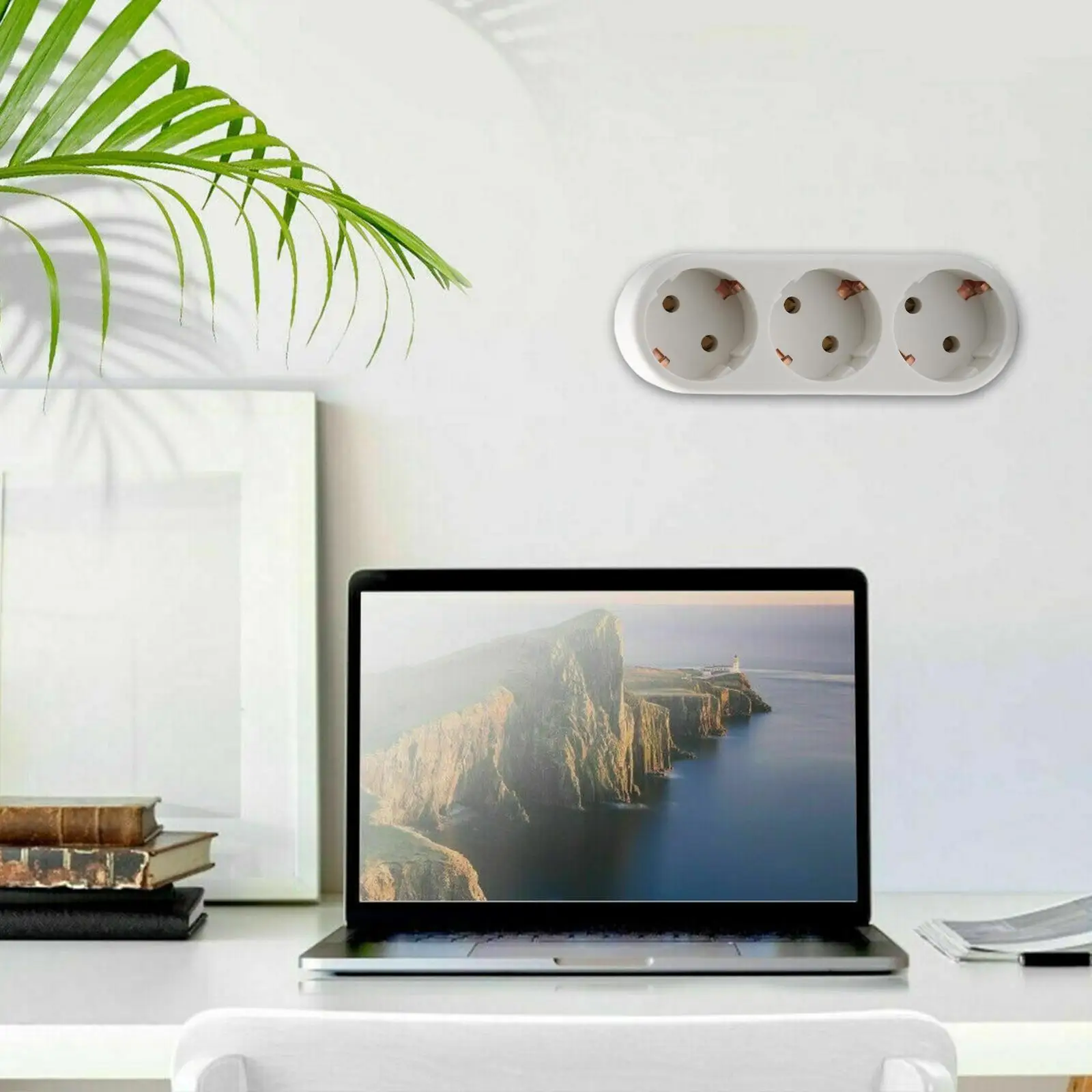 1 قطعة 3 مقصورة 16A 250 فولت الاتحاد الأوروبي المقبس متعددة التوصيل المقبس القياسية المقبس الألمانية قطاع الأوروبي محول القابس قابس طاقة 2026 #3