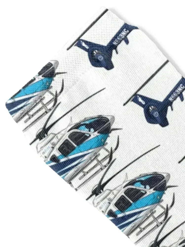 UNC Health Helicopter Eurocopter EC135 Socks sheer Men's kids new year Men's Socks Women's