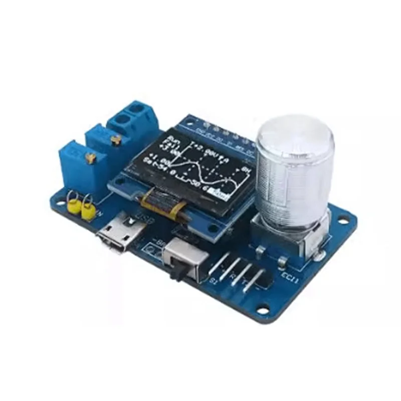 BMBY-DIY طقم راسم الذبذبات الرقمي الصغير STC8K8A متحكم إلكتروني ممارسة اللحام أجزاء فضفاضة