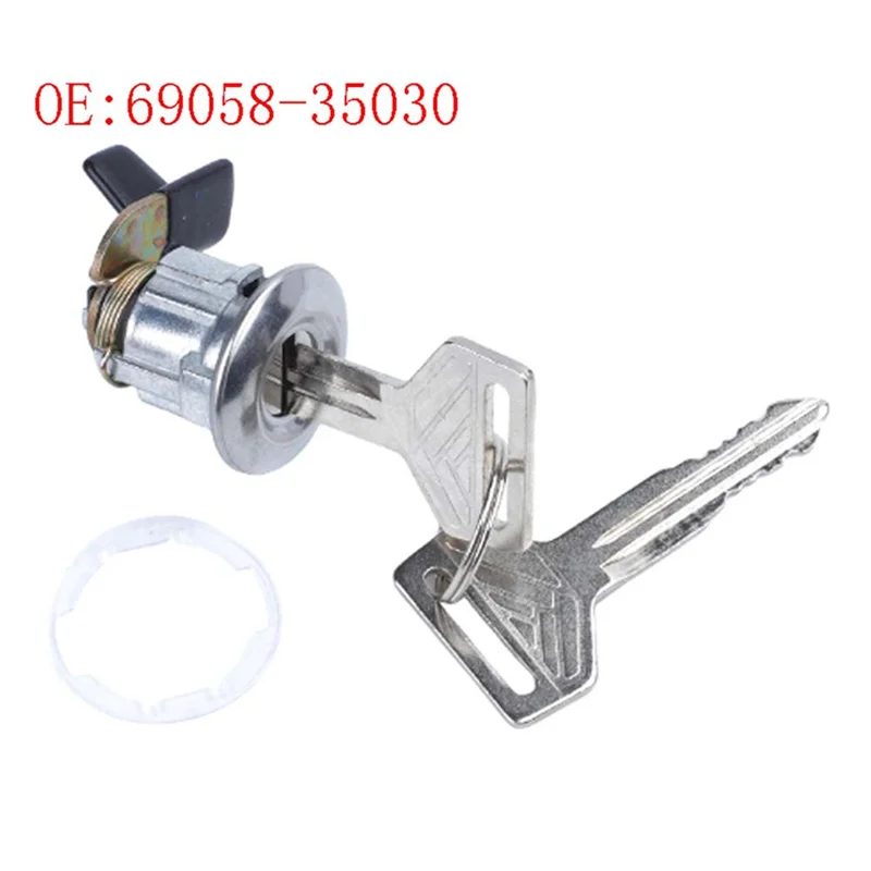 ยาวนานใหม่สวิตช์จุดระเบิดล็อคกระบอกสูบพร้อมกุญแจสําหรับ Toyota CH-R 1989-1997 69058-35030 6905835030