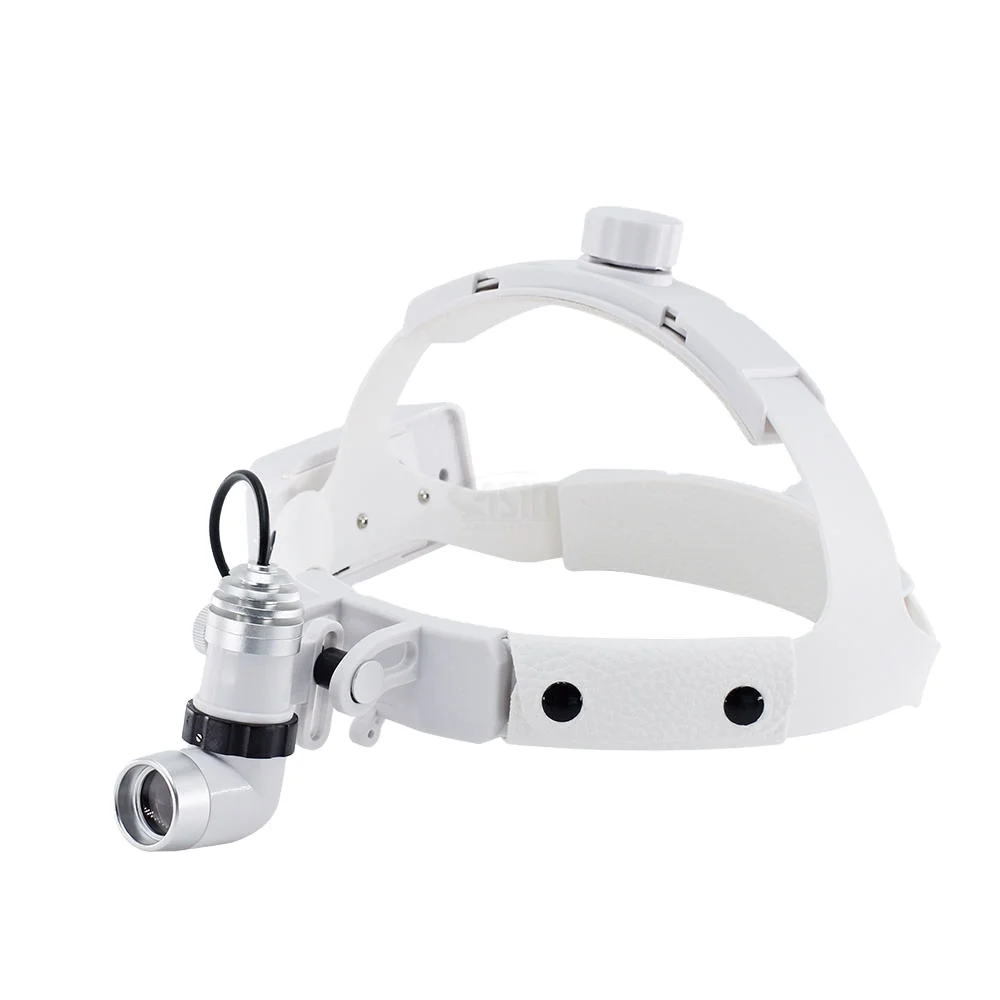 

5W Den tal LED Head Light Lamp for Binocular Loupes Brightness Spot Adjustable Den tal Lab Headlamp Surgical Headlight