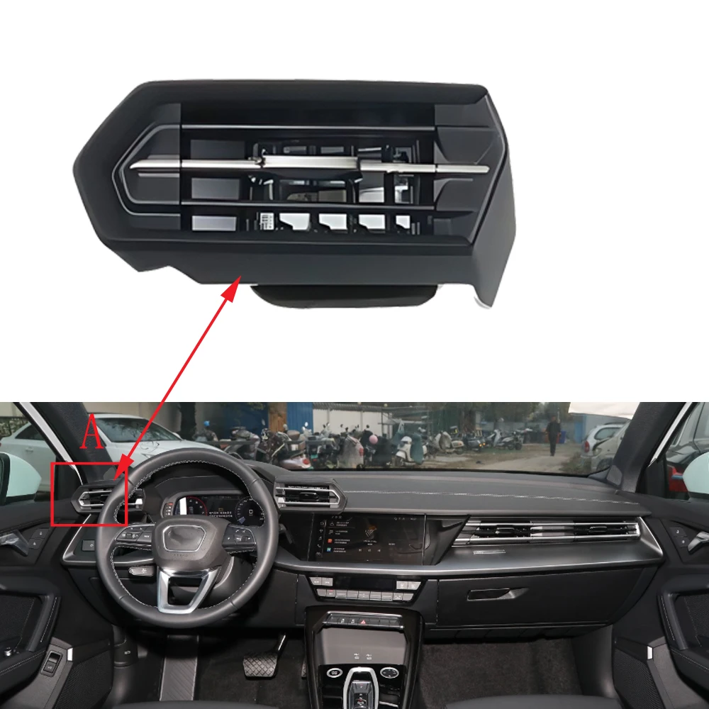 HUIYAN brand new Auto Front Left or Middle or Right Dash Board Air Conditioning Outlet Air Vent for Audi A3 8Y 2021-2024