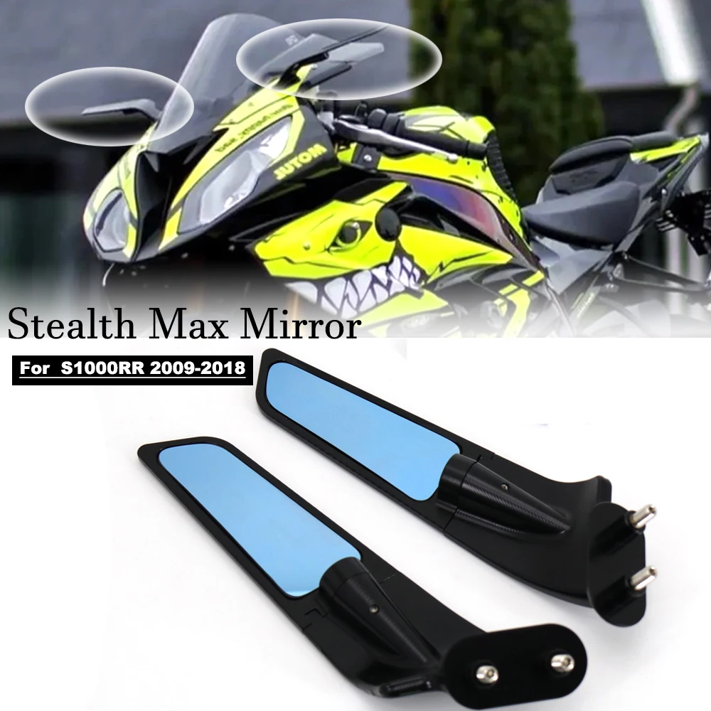 

Аксессуары для мотоциклов, боковое зеркало, модифицированное ветровое крыло, регулируемое вращающееся зеркало заднего вида для BMW S1000RR s1000rr 2009-2025