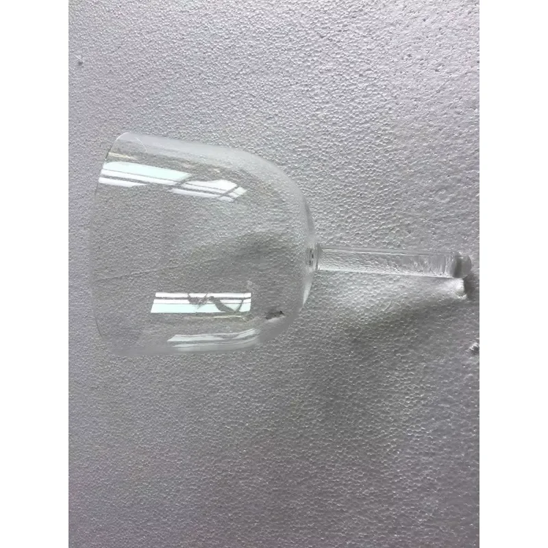 STAR LIN KUP 5.5 Inch Clear Crystal Singing Bowl 432Hz F Note Heart Chakra Healing Sound Therapy with Suede Mallet for