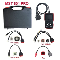 MST-601 PRO 5IN1 Motorcycle Scanner OBD2 Code Reader Automotive Diagnostic Tool Fit for Suzuki for Honda for Yamaha MST 601 Pro