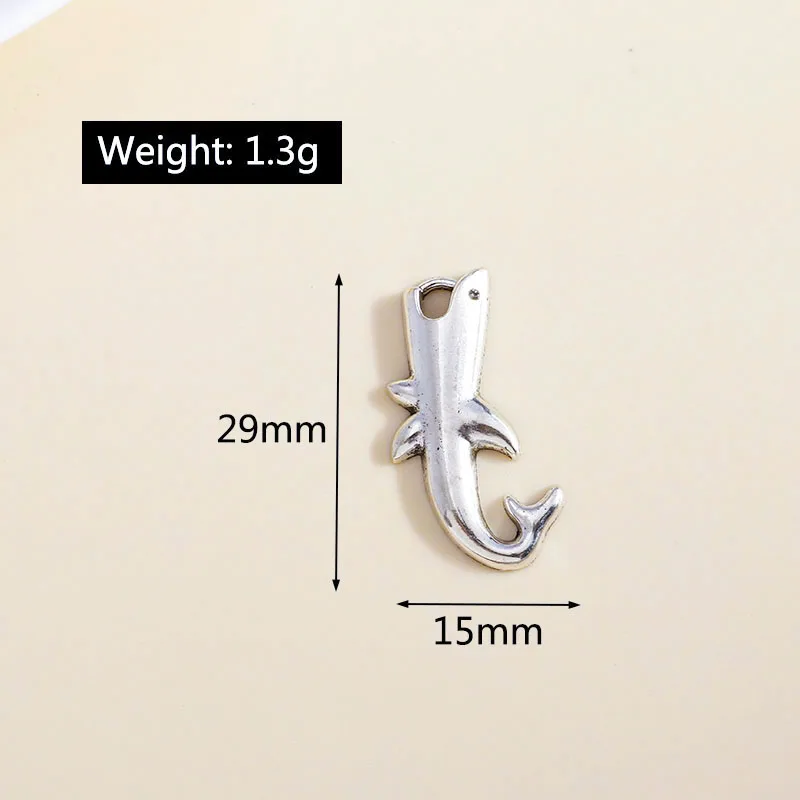 Leslie 20 stücke Legierung Kreuz bezaubert religiöse Kruzifix Anhänger für DIY Schmuck machen Accessoires hand gefertigte Ohrringe Halsketten – Detail 10