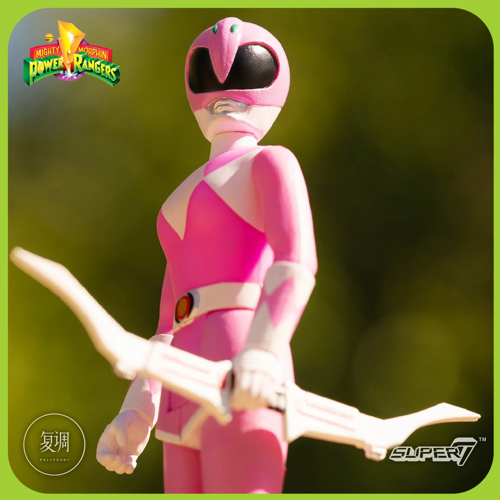 Super7 Pudgy Pig Megazord Putty Patroller Green Ranger 3,75 pulgadas soldado masculino figura de acción juguete de moda regalo en Stock