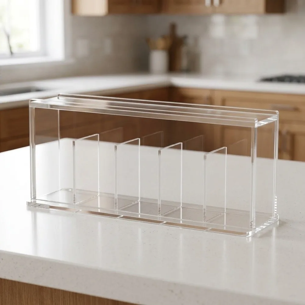 Transparent 10-Slot For Insulin Holder Pill Bottle Storage Rack Organized Storage For Vials Diabetic Care Supplies Storage Box