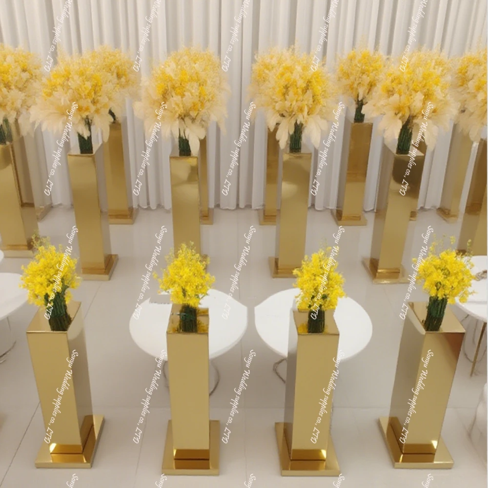 

3-10 шт.) 21-120 см) f30 свадебный центральный металлический цветок без коробки-подставка фон для украшения вечеринки