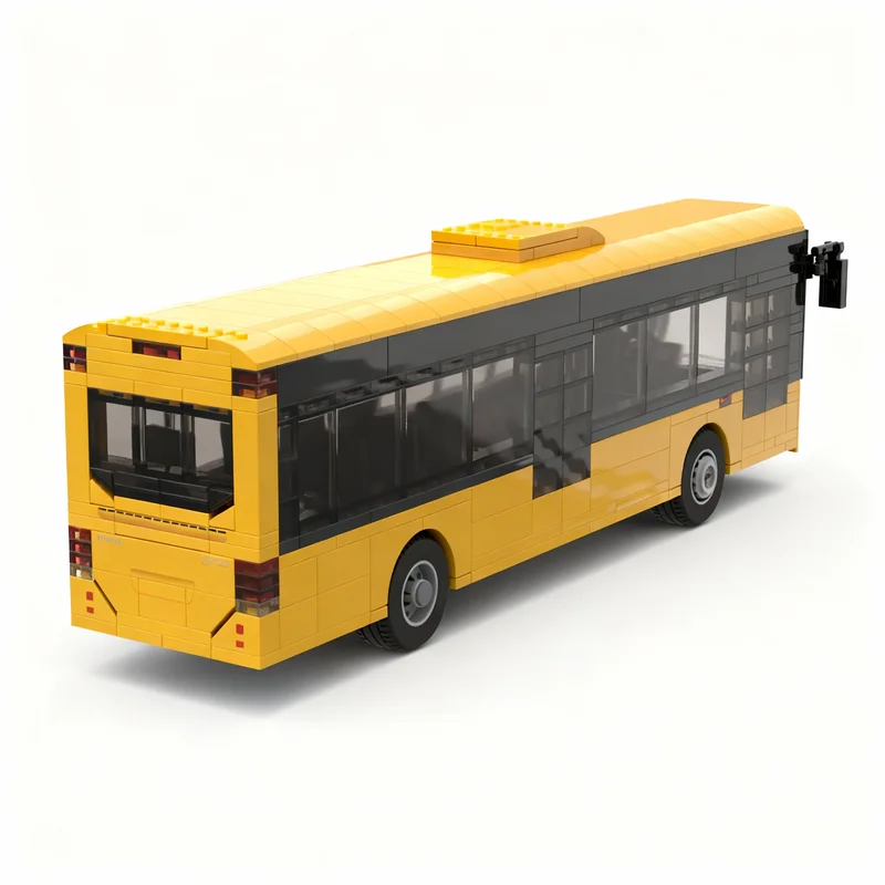 513pcs MOC Vovo 8700 LE City Traffic Model Building Blocks Construction Christmas Gifts Toy Assemble Birthday Education Craft