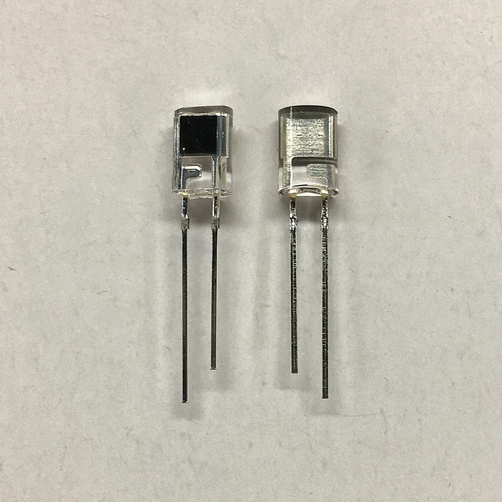 10 20 50 100 pièces PD438C/S46 4.8mm semi-objectif broche en silicium photodiode récepteur infrarouge diode, cellule photovoltaïque en silicium latérale