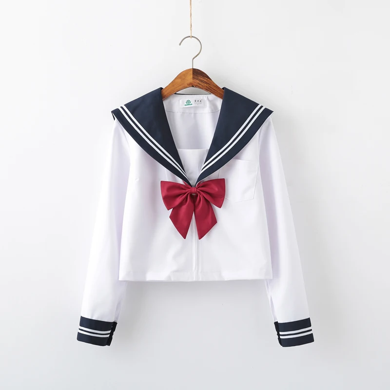 School Meisje Cosplay Jk Uniform Vrouwen Koor Uitvoering Korte Lange Mouw Japanse Matroos Uniformen Anime Puur En Mooi