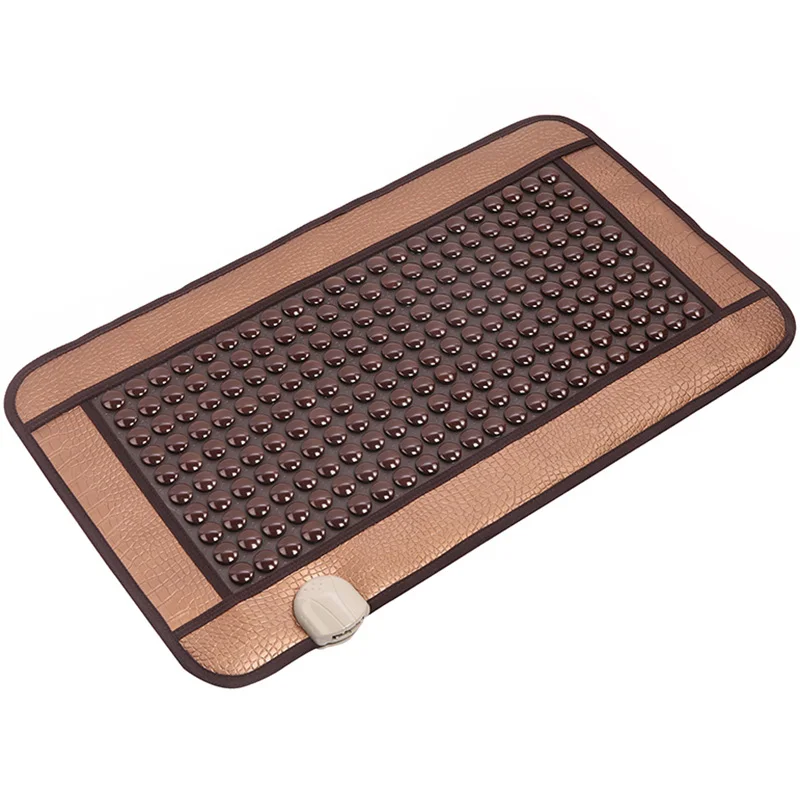 220V healthcare Korea germanium tourmaline massage mat jade mattress electric heating therapy pad cushion nuga best