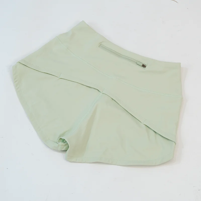 LULU FLORA High waisted women's yoga quick drying, abdominal tightening, hip lifting, high elasticity cycling shorts - Image 4