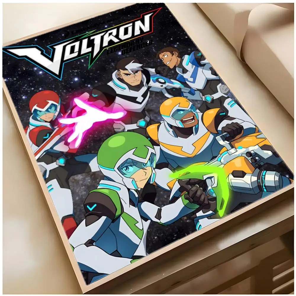 anime action V-Voltron Legendary Defender Poster Superior Home Space Pub Indoor Decorative Art & Home Decor view 5