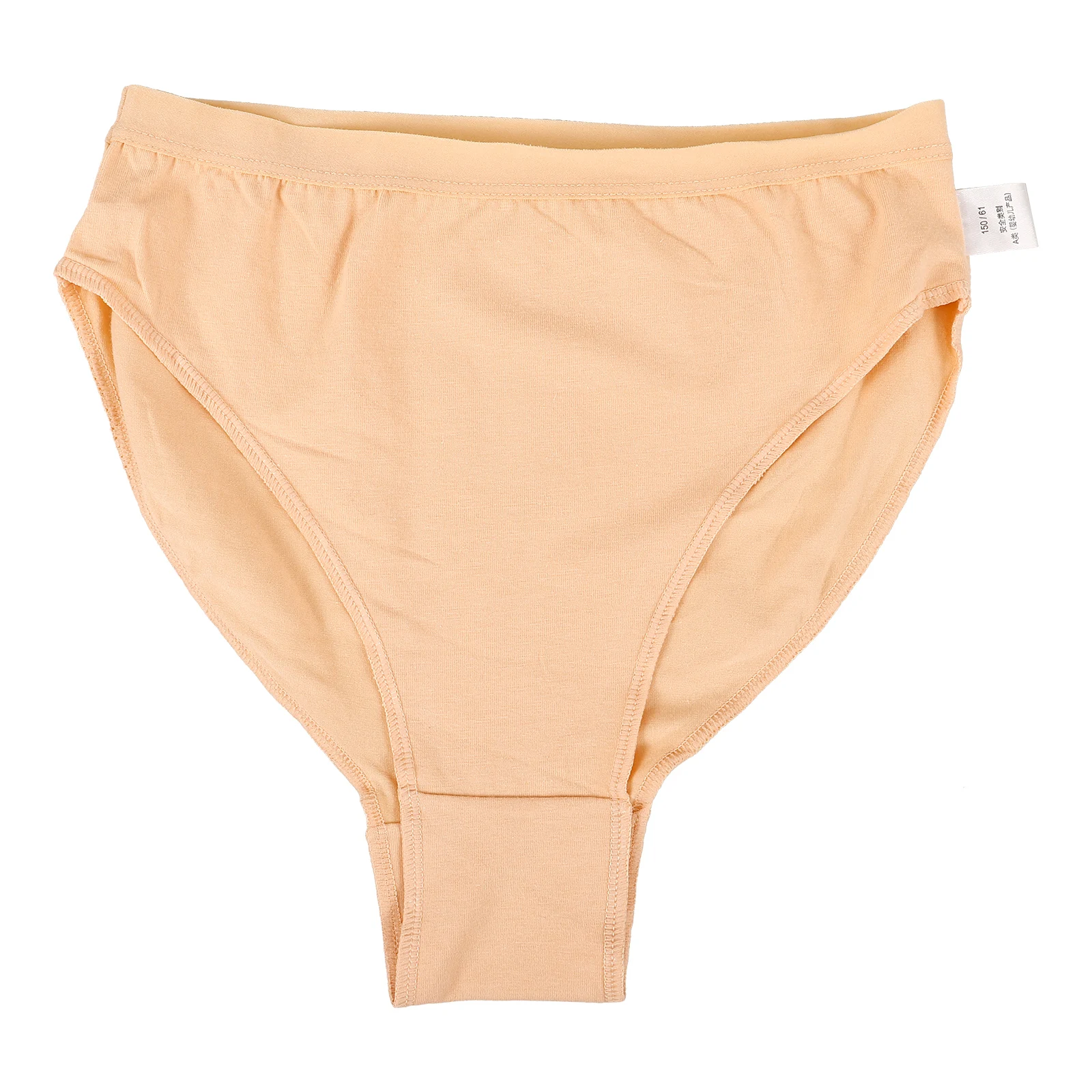 

High Waist Briefs Ballet Practice Underwear Girls 150cm Beige Breathable Dance Underwear Toddler Ballet Comfort Cotton
